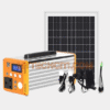 300w Powerful Solar Generator + 60W Panel + 2 bulbs + FREE multi type USB charging cables